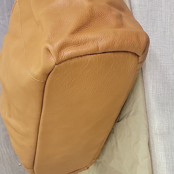 Piel Leather Tan Tote Crossbody Shoulder Bag New - Picture 8 of 13